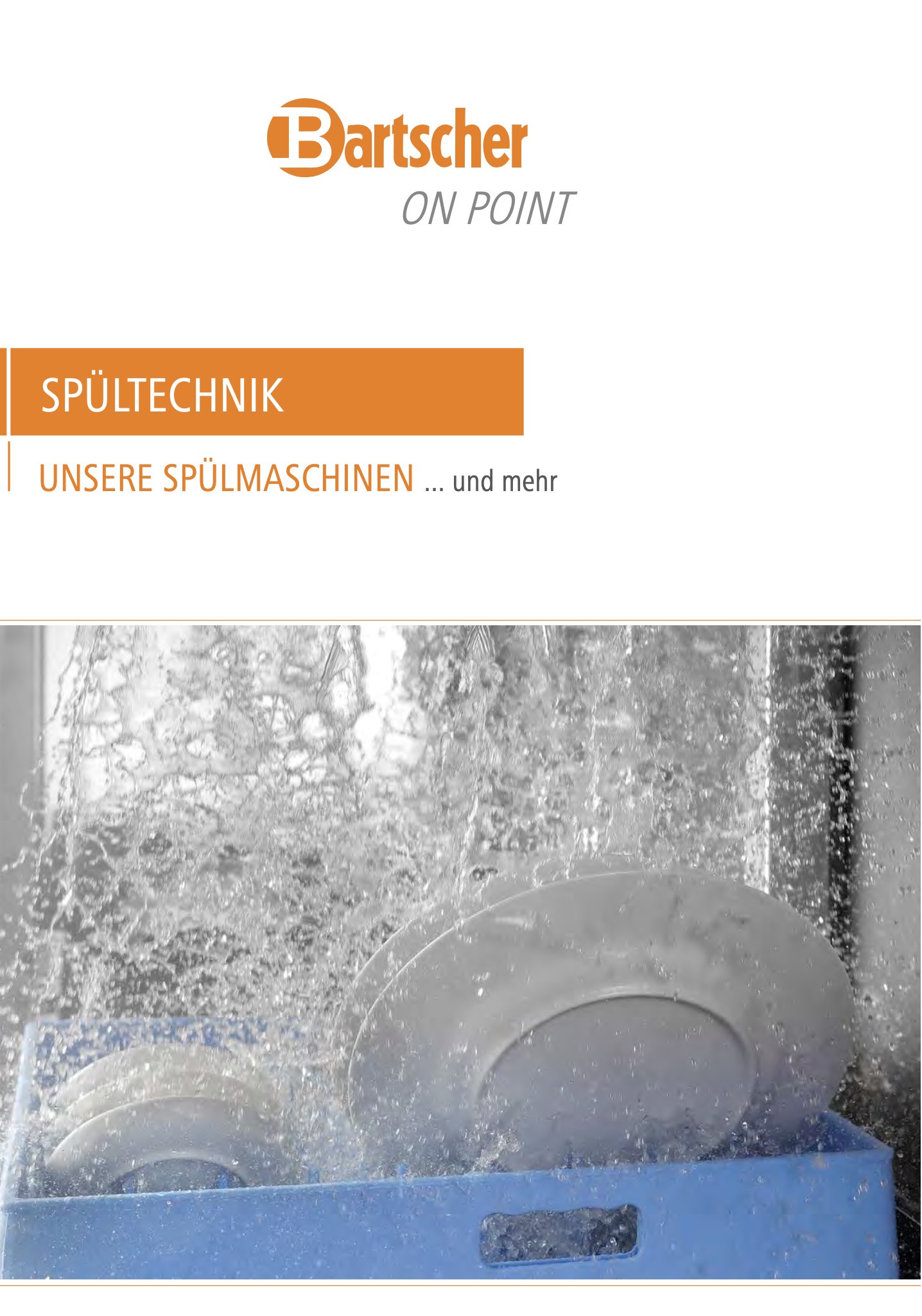 Bartscher Spültechnik Prospekt PDF