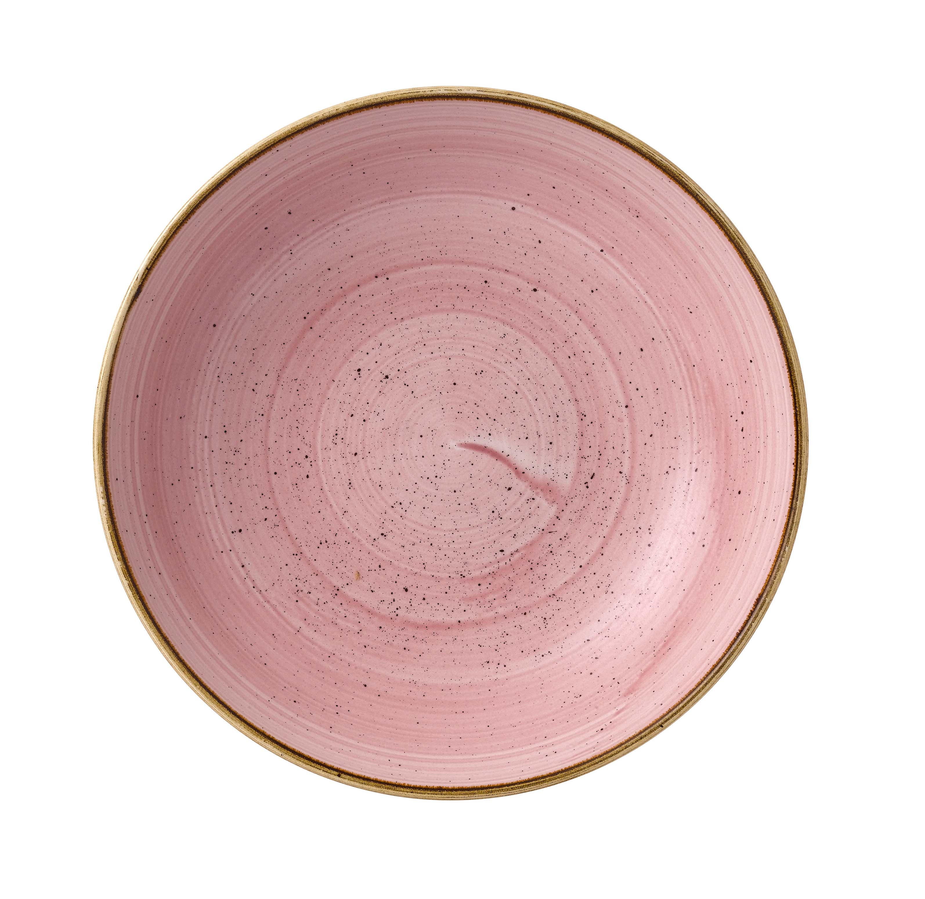 Churchill Stonecast Teller Tief Coupe - Petal Pink / Blütenrosa