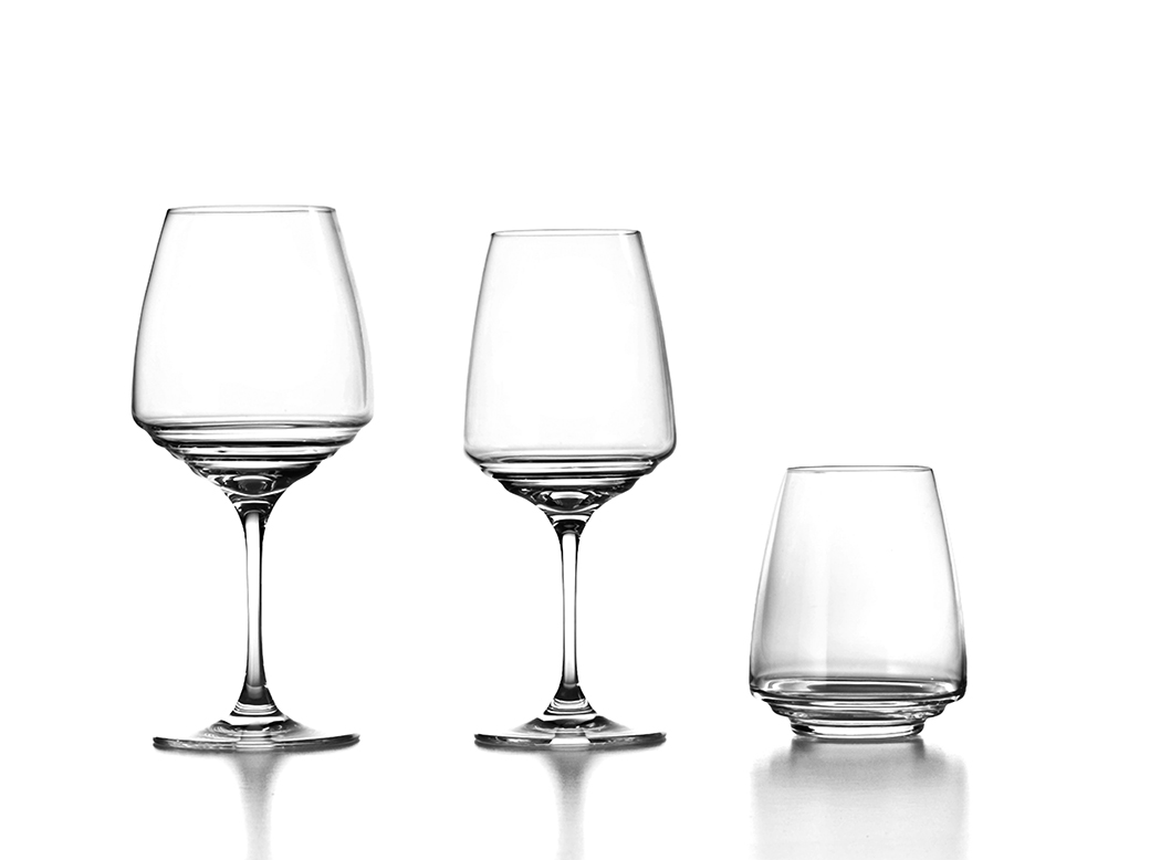 Zafferano Esperienze Weißweinglas mit 0,1l Füllstrich