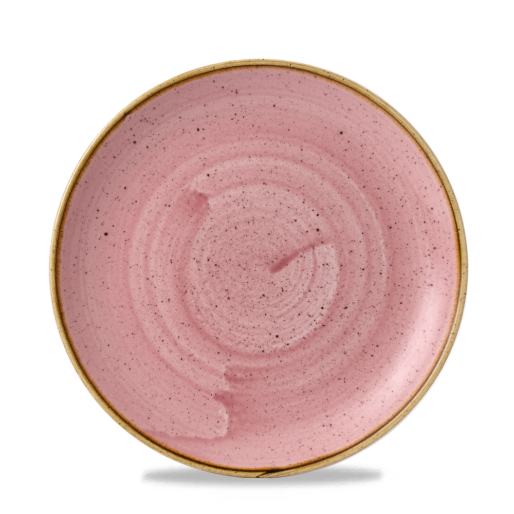 Churchill Stonecast Teller Klein Coupe -  Petal Pink / Blütenrosa 