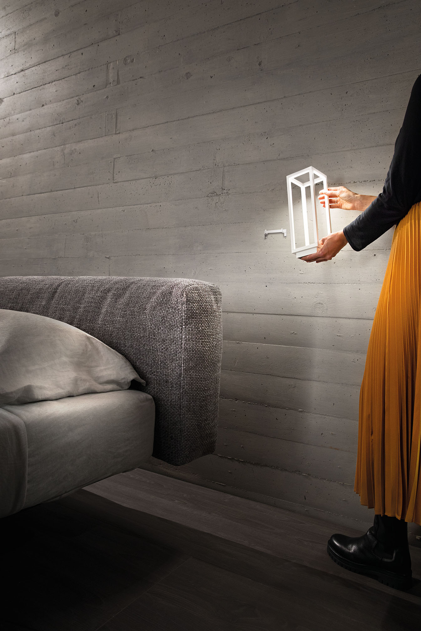 Wandhaken für Zafferano Home Pro LED-Leuchte - Bianco / White