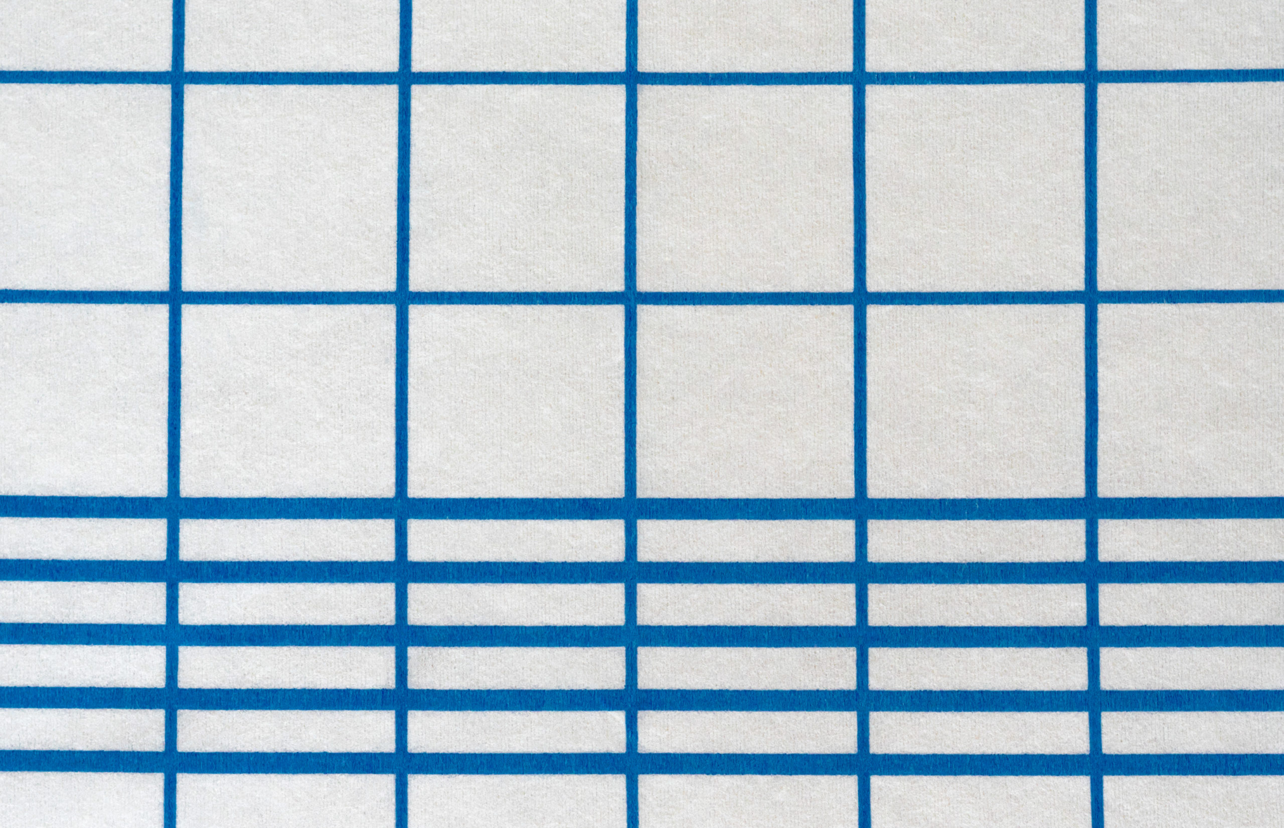 Serviette stoffähnlich 25x48 1/4 Falz BISTROT - blue Muster